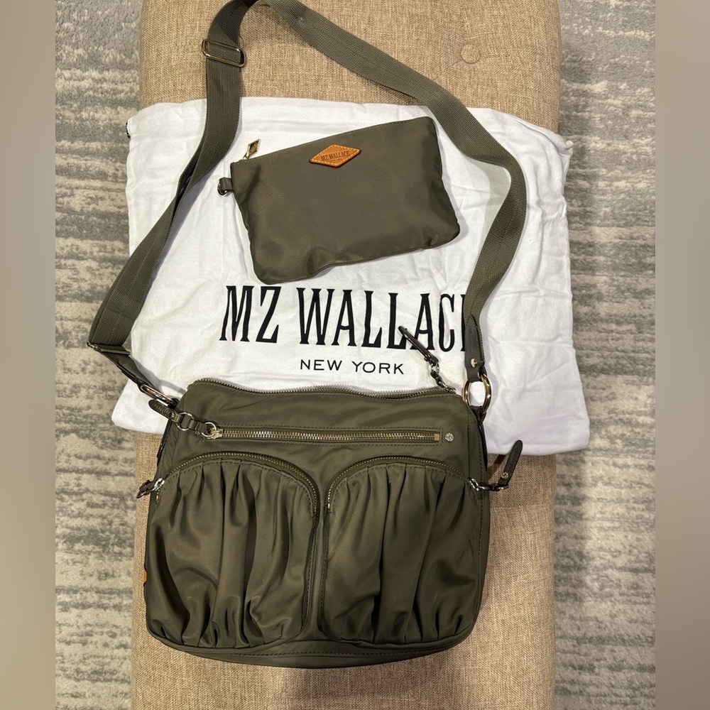 MZ Wallace Paige Crossbody Bag  - includes interior pouch and dustbag